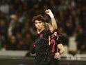 Joao Felix of Chelsea celebrates with his teammates during his side's Conference League match against Panathinaikos, on October 24, 2024