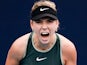 Katie Boulter reacts on September 26, 2024