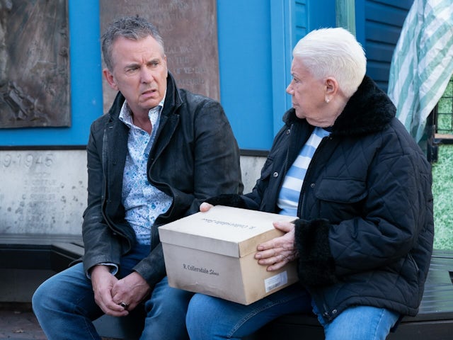 Alfie and Mo on EastEnders on November 7, 2024