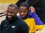 James and James Junior: LeBron and son make NBA history in Lakers win