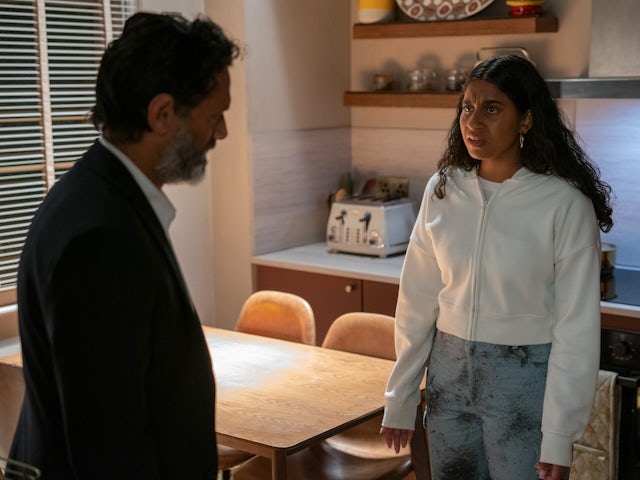 Avani on EastEnders on October 31, 2024