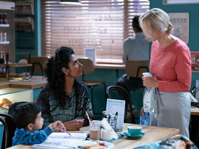 Suki and Kathy on EastEnders on October 17, 2024