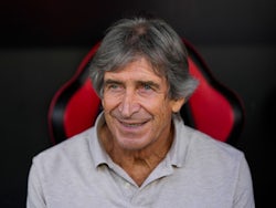 Real Betis head coach Manuel Pellegrini on October 6, 2024