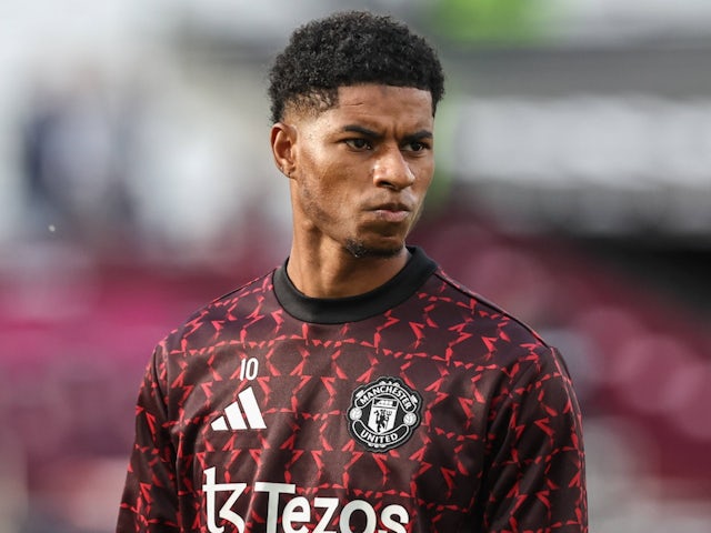 Manchester United's Marcus Rashford on October 27, 2024