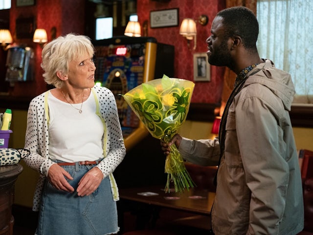 Jean and Kojo on EastEnders on October 28, 2024