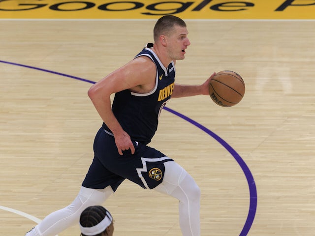 Nikola Jokic of the Denver Nuggets on October 23, 2024