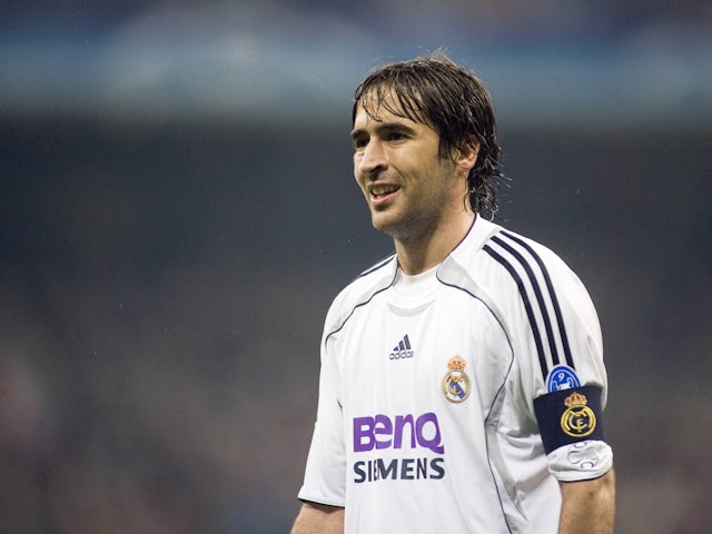 Raul in action for Real Madrid on February 20, 2007