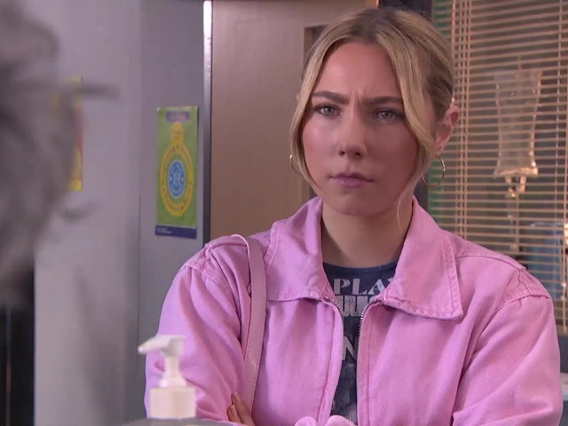 Peri on Hollyoaks on October 30, 2024