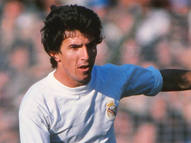 Santillana in action for Real Madrid on September 22, 1979