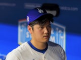 The Los Angeles Dodgers' Shohei Ohtani pictured on September 11, 2024