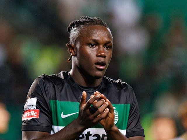 Geovany Quenda (Sporting CP) on October 18, 2024