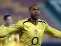 Thierry Henry in action for Arsenal in October 2005