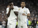 Real Madrid duo Vinicius Junior and Rodrygo on October 8, 2024