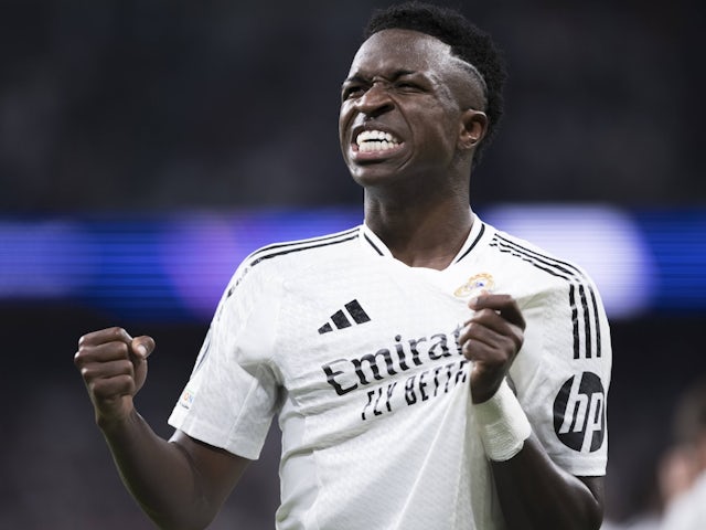 Real Madrid's Vinicius Junior on October 22, 2024