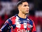 Paris Saint-Germain's Achraf Hakimi pictured on October 22, 2024