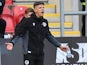 Stevenage manager Alex Revell during his side's League One match against Rotherham United, on 26 October 2024