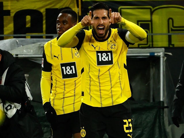 Borussia Dortmund's Emre Can during his side's game against RB Leipzig, on November 2, 2024