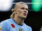 Manchester City's Erling Haaland on October 26, 2024