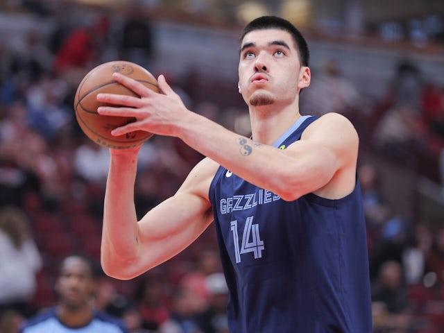  Memphis Grizzlies center Zach Edey on November 1, 2024