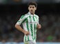 Johnny Cardoso of Real Betis during his side's match against Atletico Madrid, on October 27, 2024