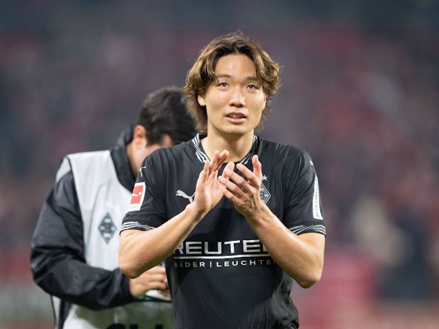 Ko Itakura of Borussia Monchengladbach after his side's match against Mainz 05, on October 25, 2024