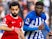 Brighton vs. Liverpool: Head-to-head record and past meetings