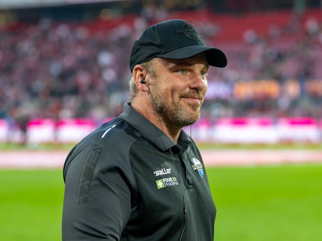 Manager of SC Paderborn Lukas Kwasniok before his side's match against against FC Koln, on October 25, 2024