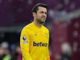 West Ham United's Lukasz Fabianski on October 27, 2024