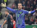 Manuel Neuer during his side's match against Mainz 05, on October 30, 2024