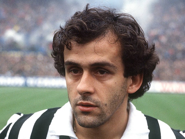 Michel Platini of Juventus, 1983