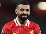 Liverpool's Mohamed Salah pictured on November 2, 2024