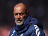 Nottingham Forest head coach Nuno Espirito Santo in October 2024.