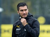 Manager of Borussia Dortmund Nuri Sahin during his side's training session, on October 30, 2024