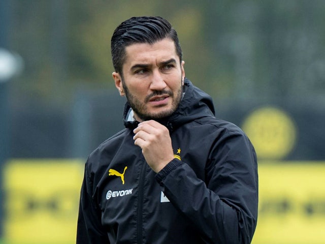 Manager of Borussia Dortmund Nuri Sahin during his side's training session, on October 30, 2024