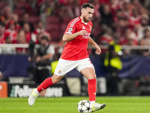 Liverpool 'send scouts' to watch in-form Benfica midfielder