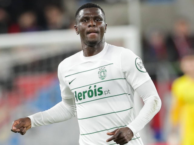 Osumane Diomande of Sporting Lisbon on October 26, 2023