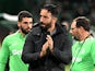 Sporting Lisbon manager Ruben Amorim applauds the fans before on November 1, 2024