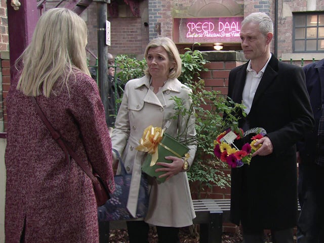 Leanne and Nick on Coronation Street on November 27, 2024