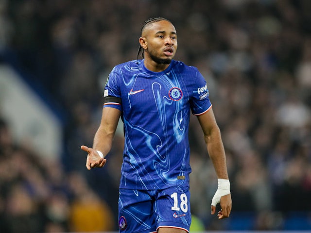 Christopher Nkunku of Chelsea on November 6, 2024