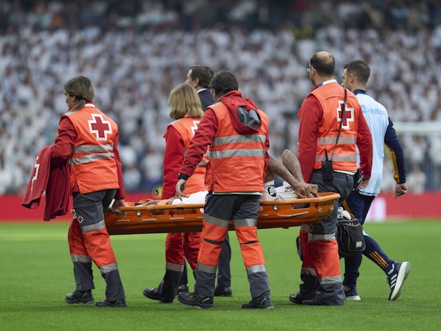 Bitter blow! Real Madrid star suffers serious-looking knee injury against Osasuna