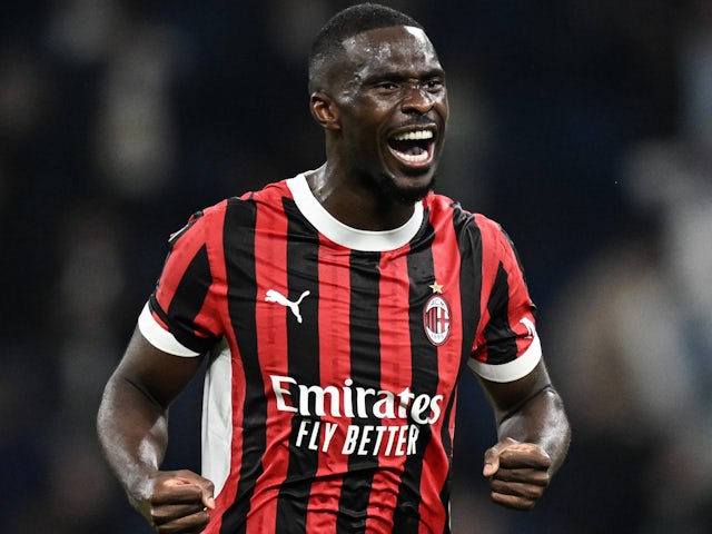 Fikayo Tomori of AC Milan, November 2024