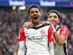 Omar Marmoush of Eintracht Frankfurt during his side's game against VfL Bochum, on November 2, 2024