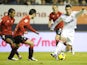 Cristiano Ronaldo in action for Real Madrid against Osasuna on January 30, 2011