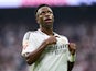 Vinicius Junior of Real Madrid CF celebrates a goal on November 9, 2024