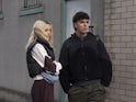 Betsy and Mason on Coronation Street on November 20, 2024