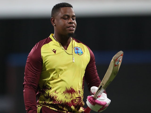 Shimron Hetmyer of the West Indies on November 3, 2024