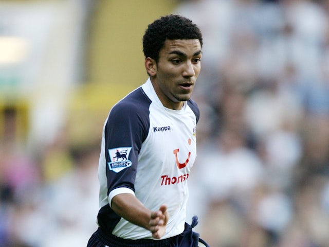 Aaron Lennon during his Tottenham Hotspur days on October 15, 2005