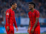 Bayern Munich's Leroy Sane and Kingsley Coman on October 27, 2024