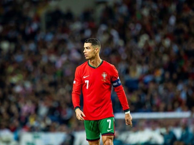 Cristiano Ronaldo for Portugal on November 15, 2024