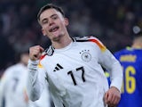 Germany's Florian Wirtz celebrates on November 16, 2024